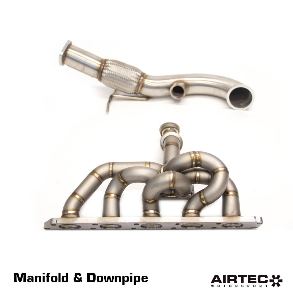 AIRTEC Motorsport Big Turbo Tubular Exhaust Manifold &amp; Downpipe for Mk2 Focus ST &amp; RS