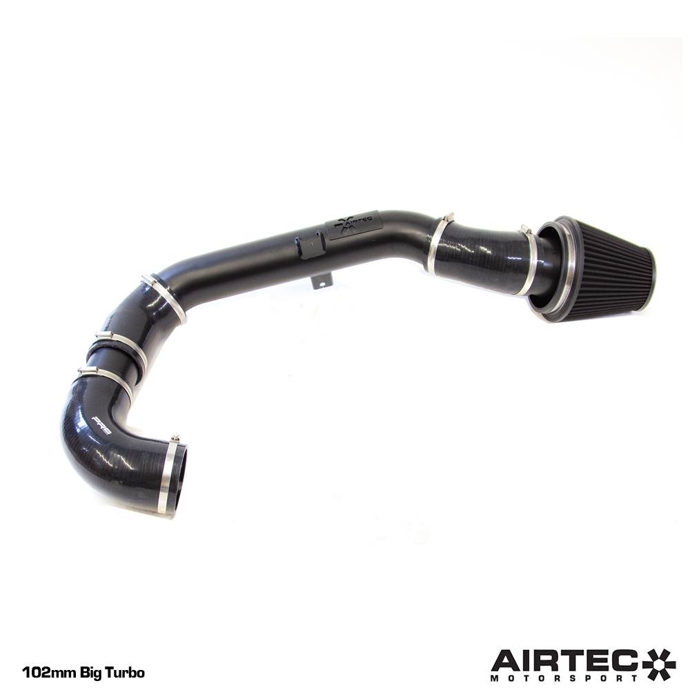 AIRTEC Motorsport Enlarged 90mm Induction Pipe Kit for Focus RS Mk2 (Stock RS Turbo &amp; Big Turbo Options)