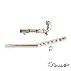 AIRTEC Motorsport De-Cat Downpipe &amp; Centre Section for Golf R Mk7 &amp; 7.5