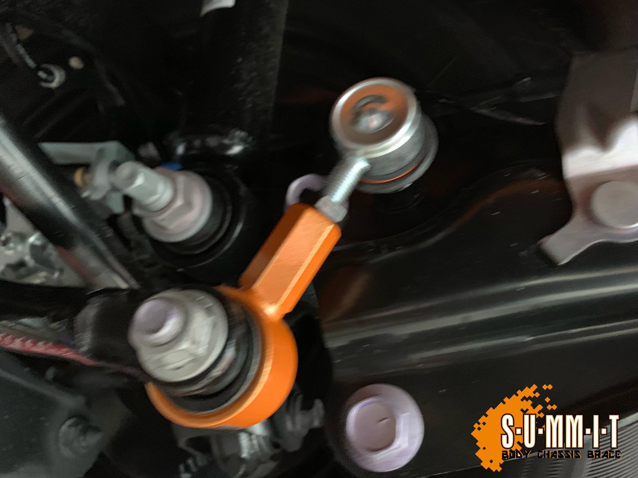 SWAVE &amp; SUMMIT Adjustable Stabilizer Links 75 - 95mm for Toyota Yaris GR