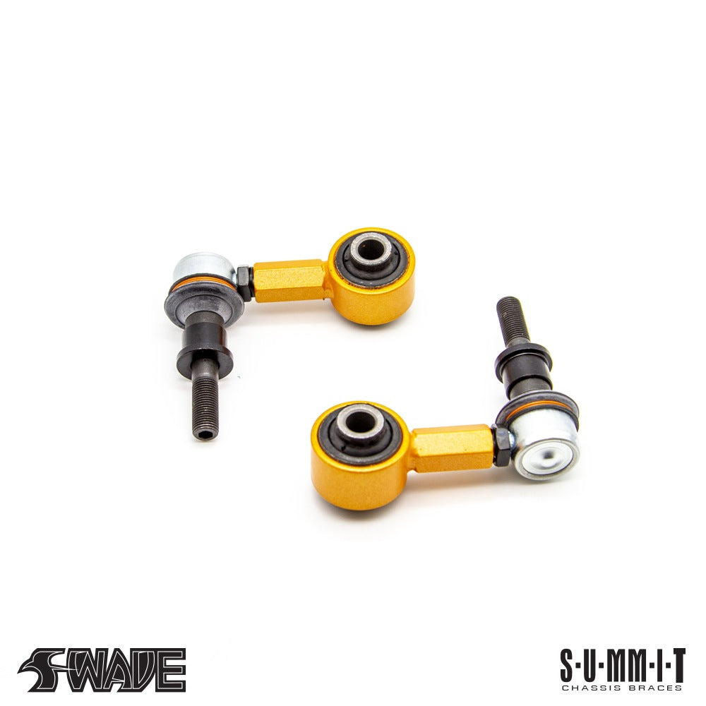 SWAVE &amp; SUMMIT Adjustable Stabilizer Links 75 - 95mm for Toyota Yaris GR