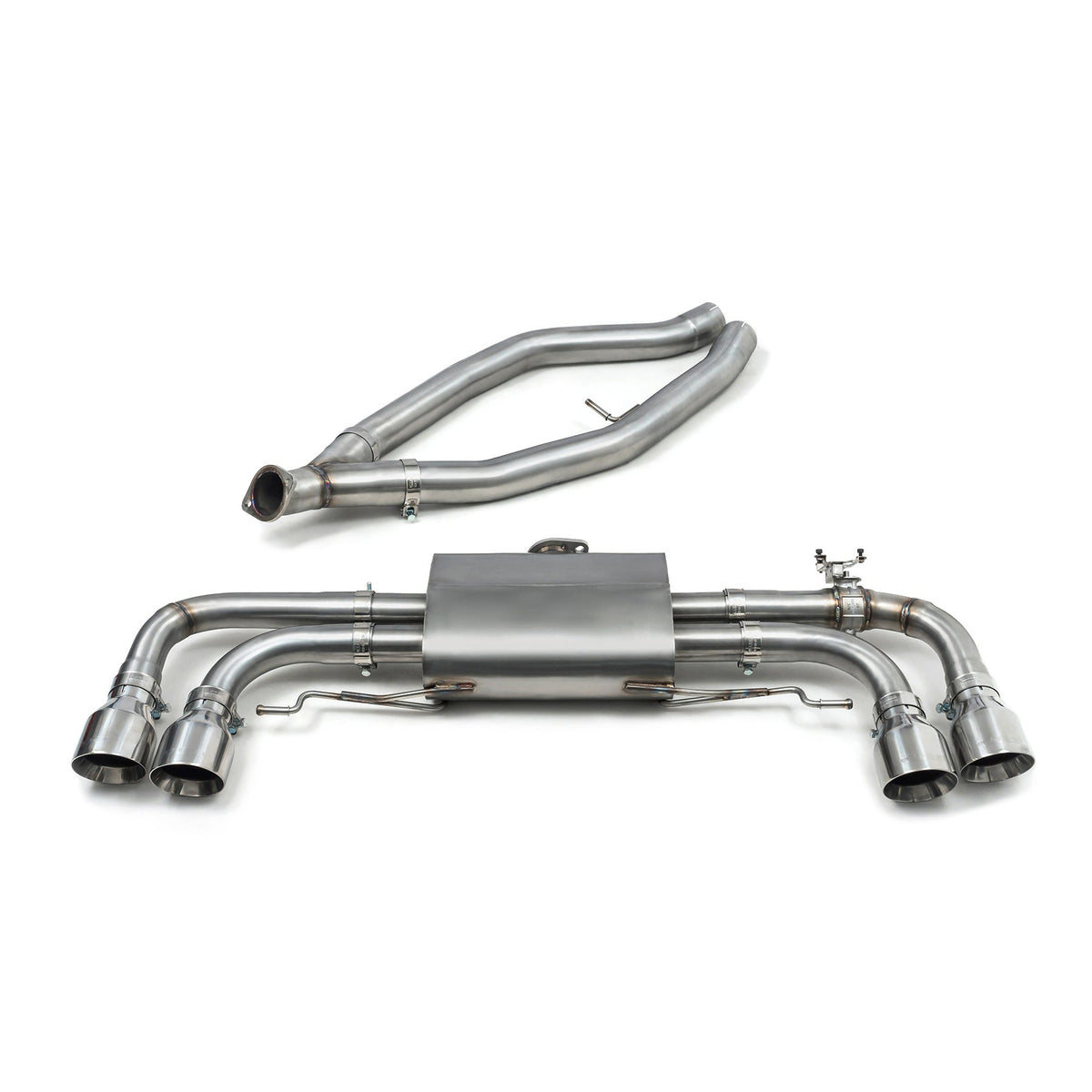 BMW M440i (G22) (22>) (UK/EU) Valved Quad Exit GPF/PPF Back Performance Exhaust