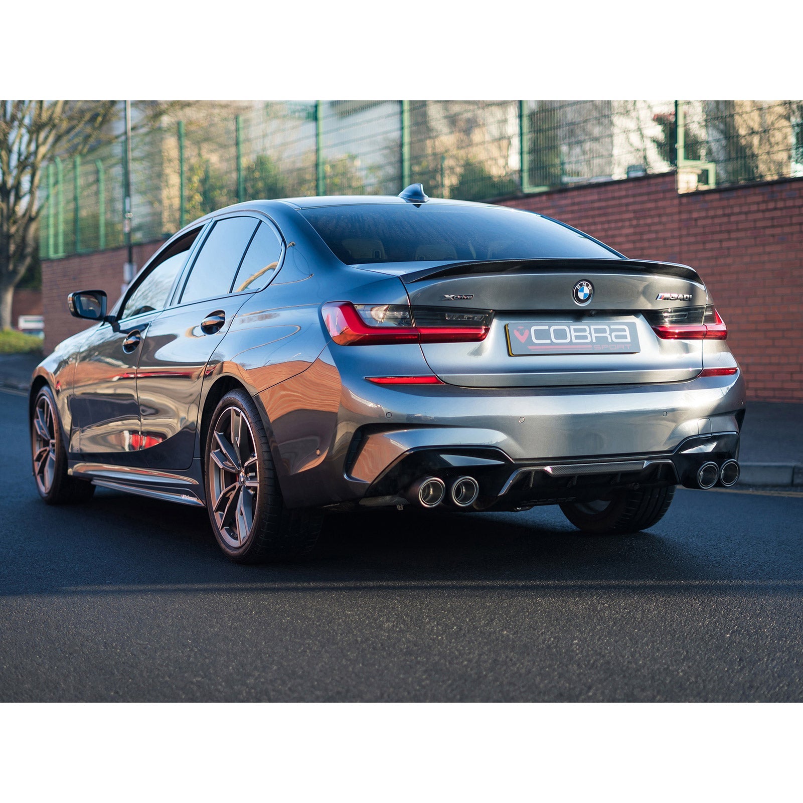BMW M340i (G20/G21) (19>) (UK/EU) Valved Quad Exit GPF/PPF Back Performance Exhaust