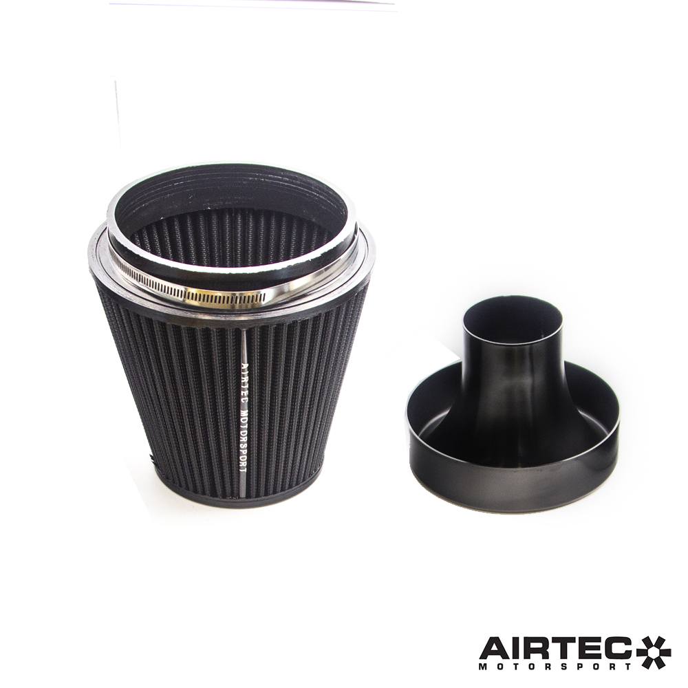 AIRTEC Motorsport Group A Cone Filter with Alloy Trumpet for Cosworth - T3 &amp; T34 Turbos