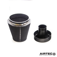 AIRTEC Motorsport Group A Cone Filter with Alloy Trumpet for Cosworth - T3 &amp; T34 Turbos