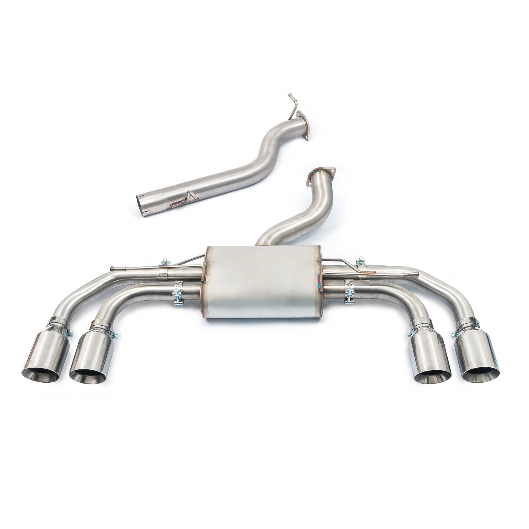VW Tiguan R (21>) 2.0 TSI Race GPF Back Performance Exhaust