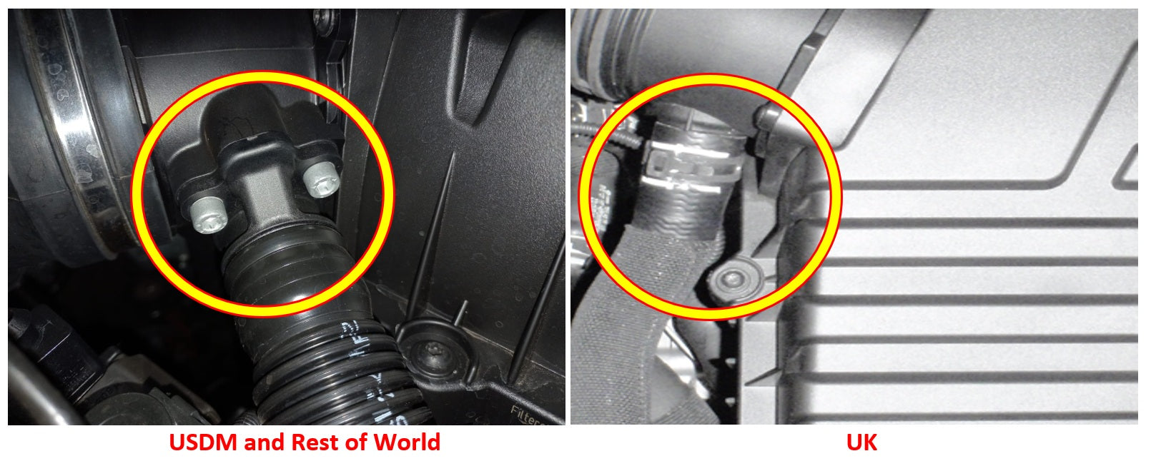 Diverter Valve Hose for Audi RS3 8Y, RSQ3 F3 and TTRS 8S & Cupra Formentor VZ5