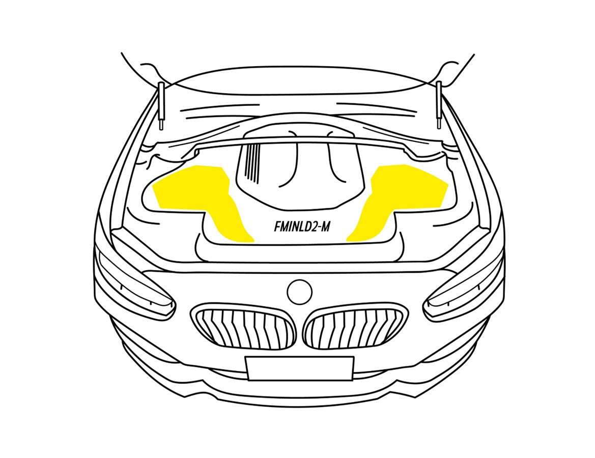 Carbon Fibre Inlet Duct for BMW F chassis (1 Series, 2 Series, 3 Series, 4 Series, 5 Series)