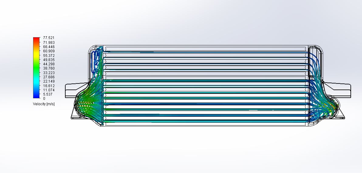 Uprated intercooler for Mini F54/F55/F56 Cooper S, D, & SD