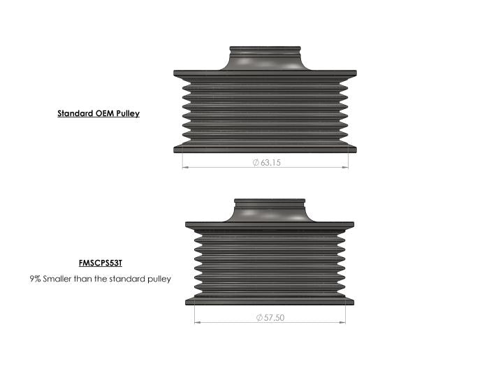 Supercharger Reduction Pulley for Audi 3.0T