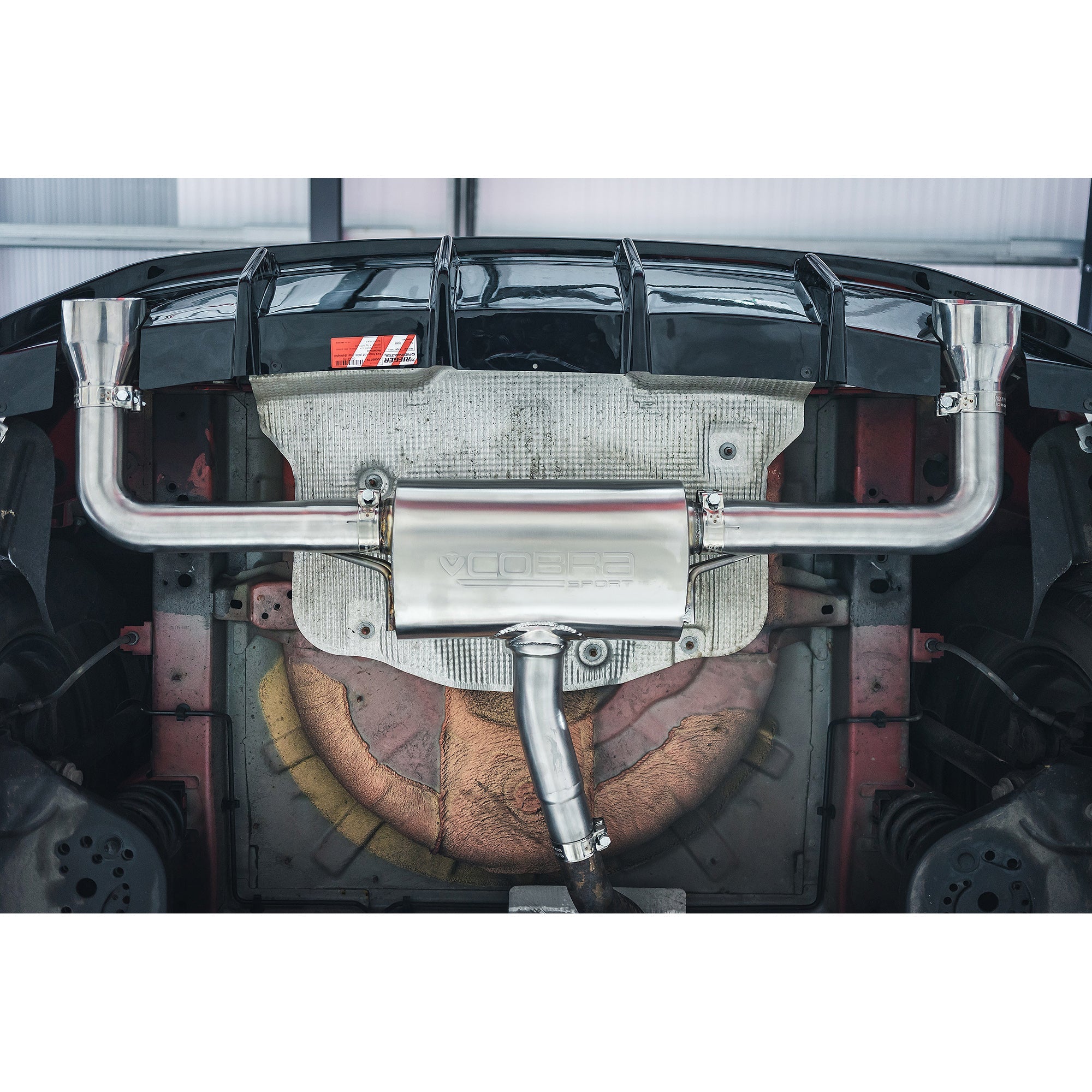 Ford Focus ST-Line 1.0L 125PS (Mk4) Dual Exit 'ST Style' Rear Performance Exhaust