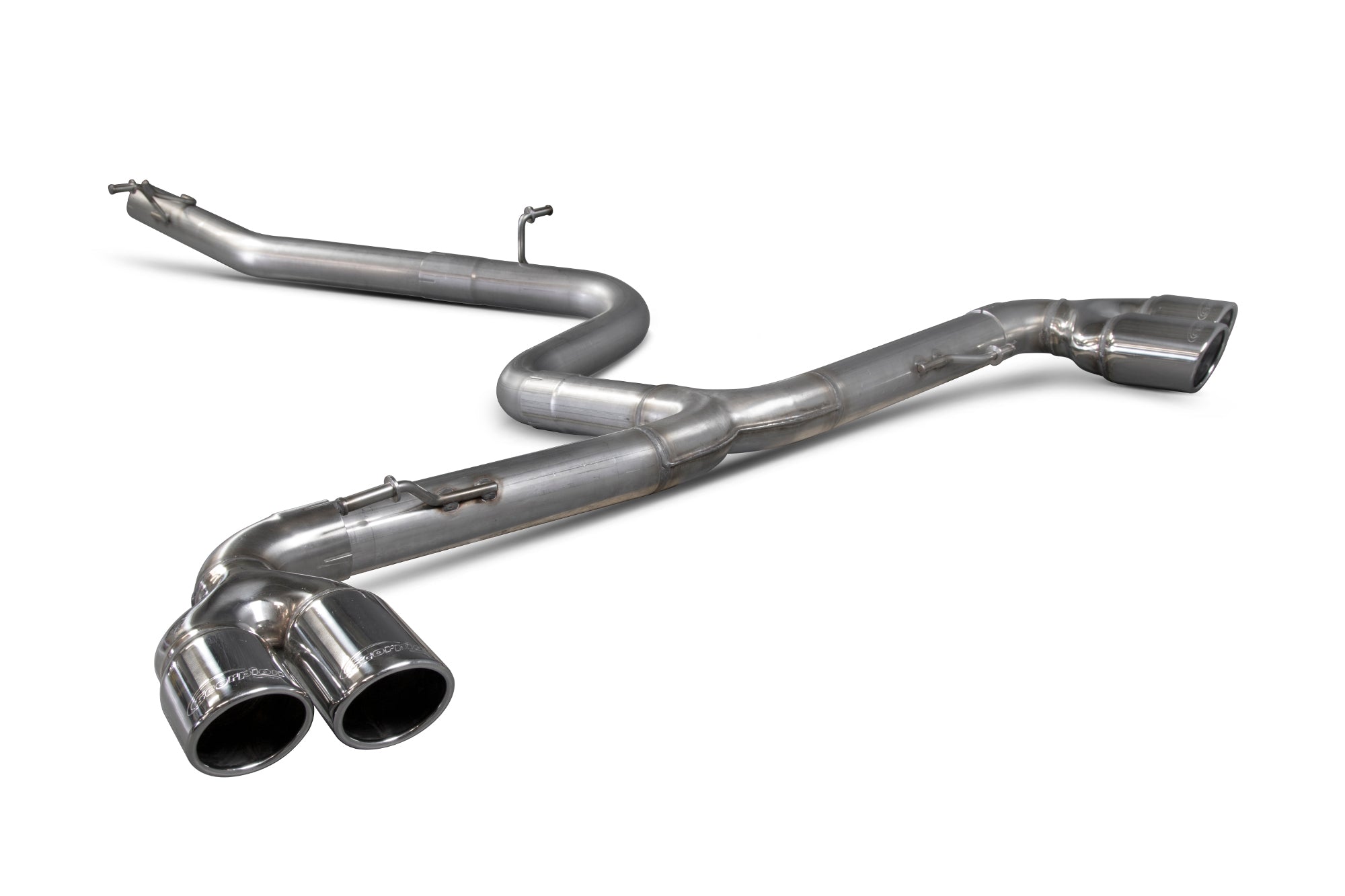 Audi TT Mk2 2.0 Tdi Quattro (Not Cabriolet) Cat-back system - Scorpion