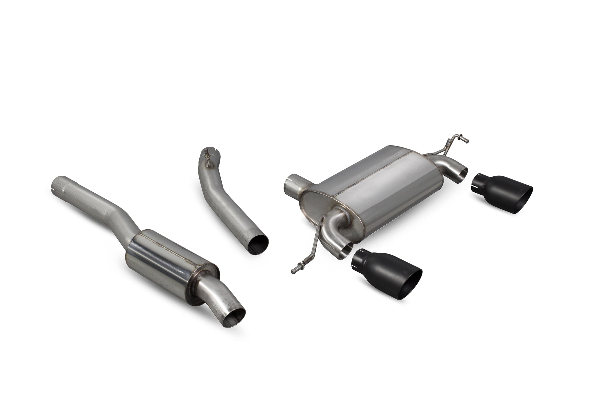 Audi TT Mk1 Quattro 180 & 225 Bhp Resonated cat-back system - Scorpion