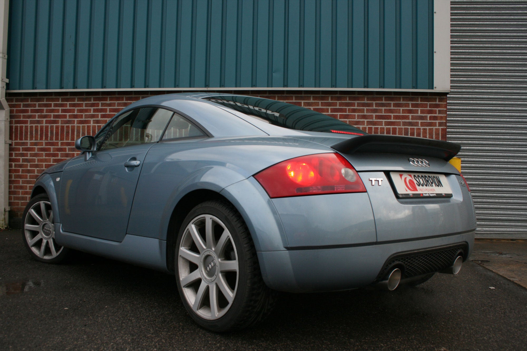 Audi TT Mk1 Quattro 3.2 V6 Resonated cat-back system - Scorpion
