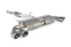 Audi S1 2.0 TFSi Quattro Resonated cat-back system with electronic valves - Daytona