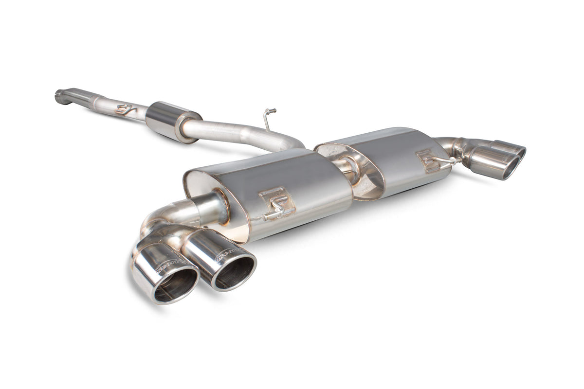 Audi S1 2.0 TFSi Quattro Resonated cat-back system without valves - Monaco