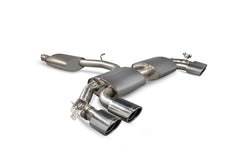 Audi TT S Mk3 Non GPF Model Only (Coupe models only) Reasonated cat-back (with valves) - Scorpion
