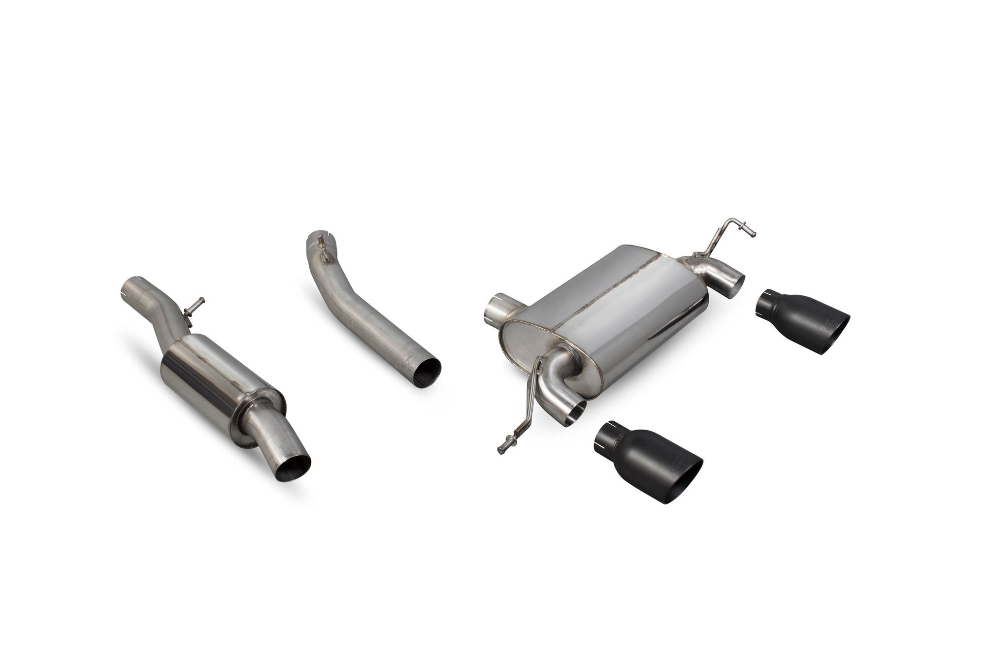 Audi TT Mk1 Quattro Sport Resonated cat-back system - Scorpion
