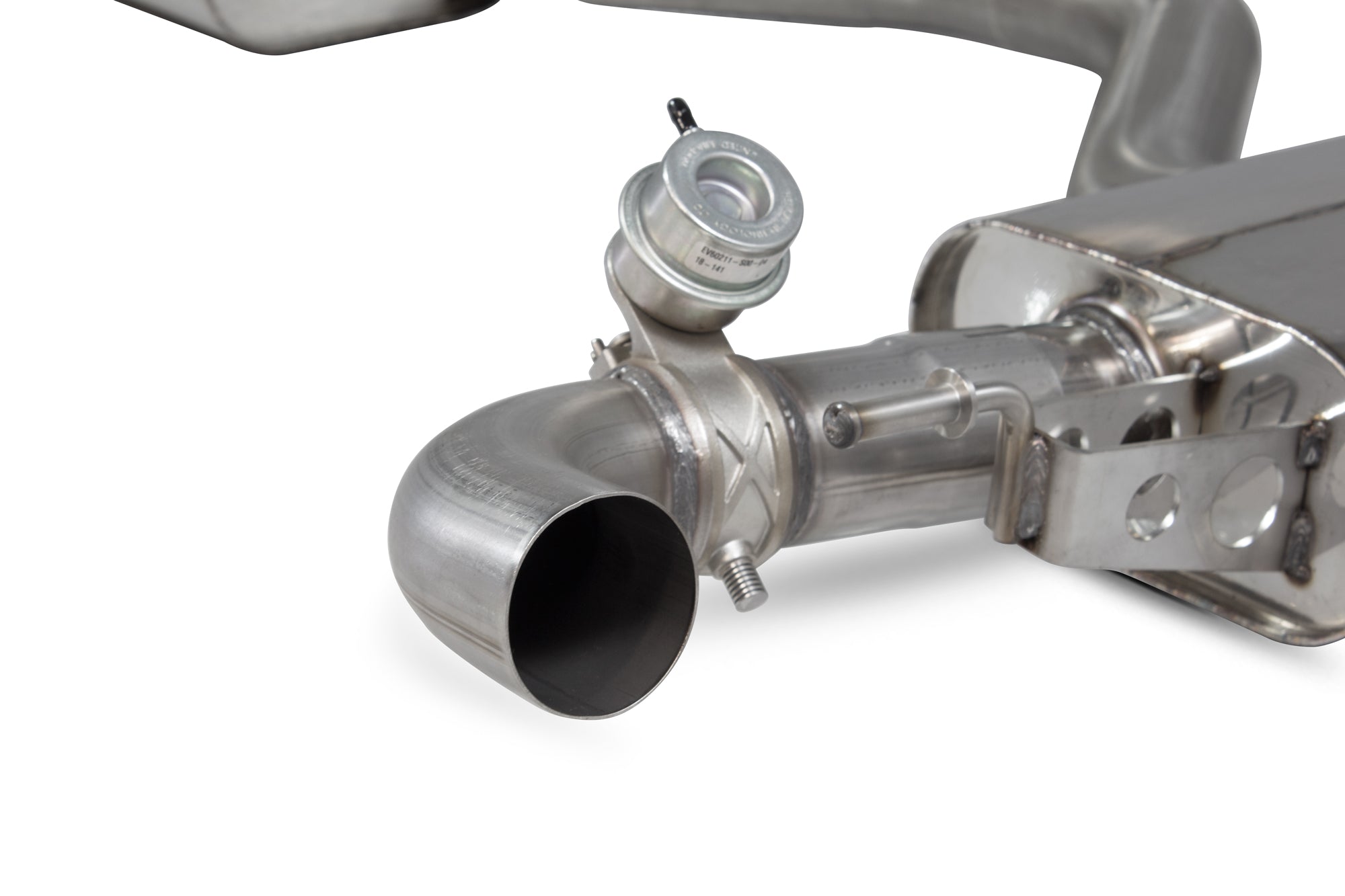Audi TT RS MK2 Resonated cat-back system with valve - Scorpion
