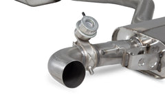 Audi TT RS MK2 Resonated cat-back system with valve - Scorpion
