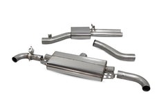 Audi TT RS MK2 Resonated cat-back system with valve - Scorpion