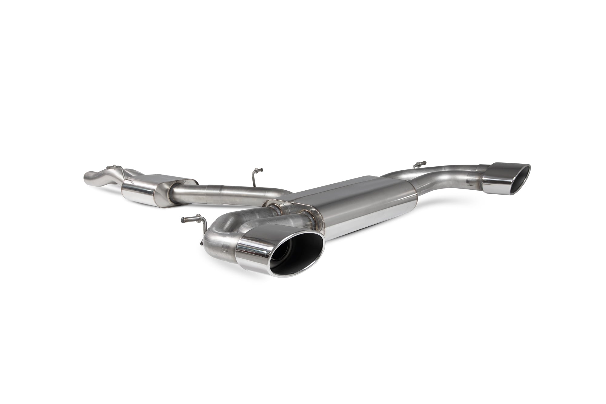 Audi RS3 Saloon 8V MQB (GPF and non GPF models) Resonated cat-back system with no valves - Scorpion