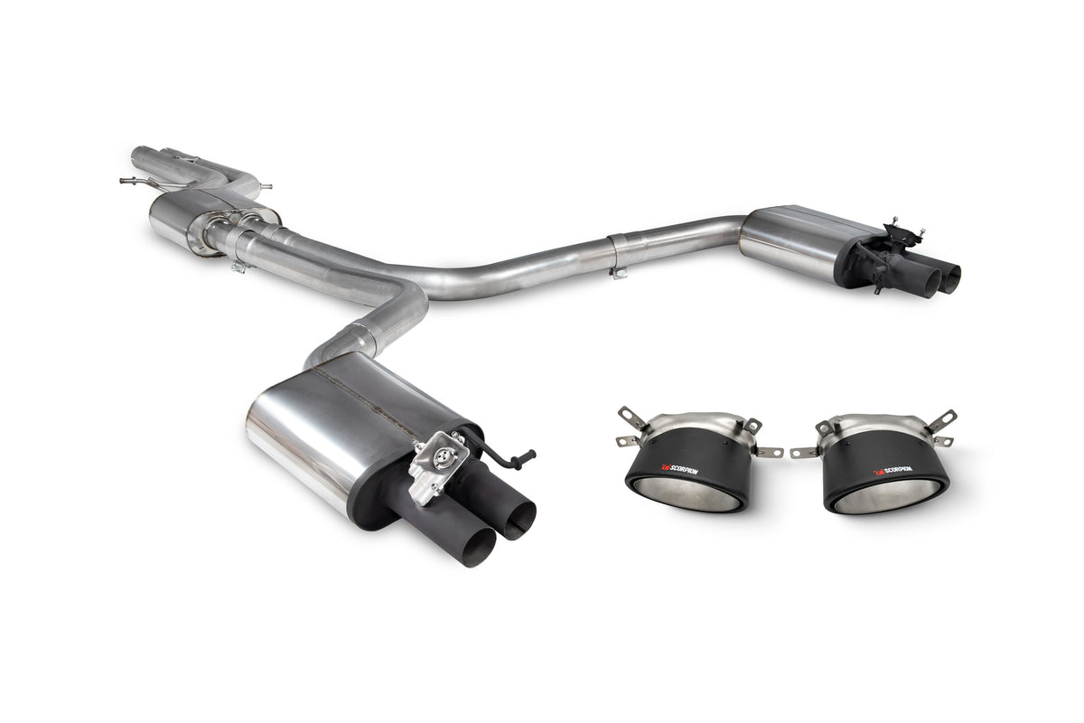 Audi RS6 Avant C7 Resonated half system with trims - Ascari RS