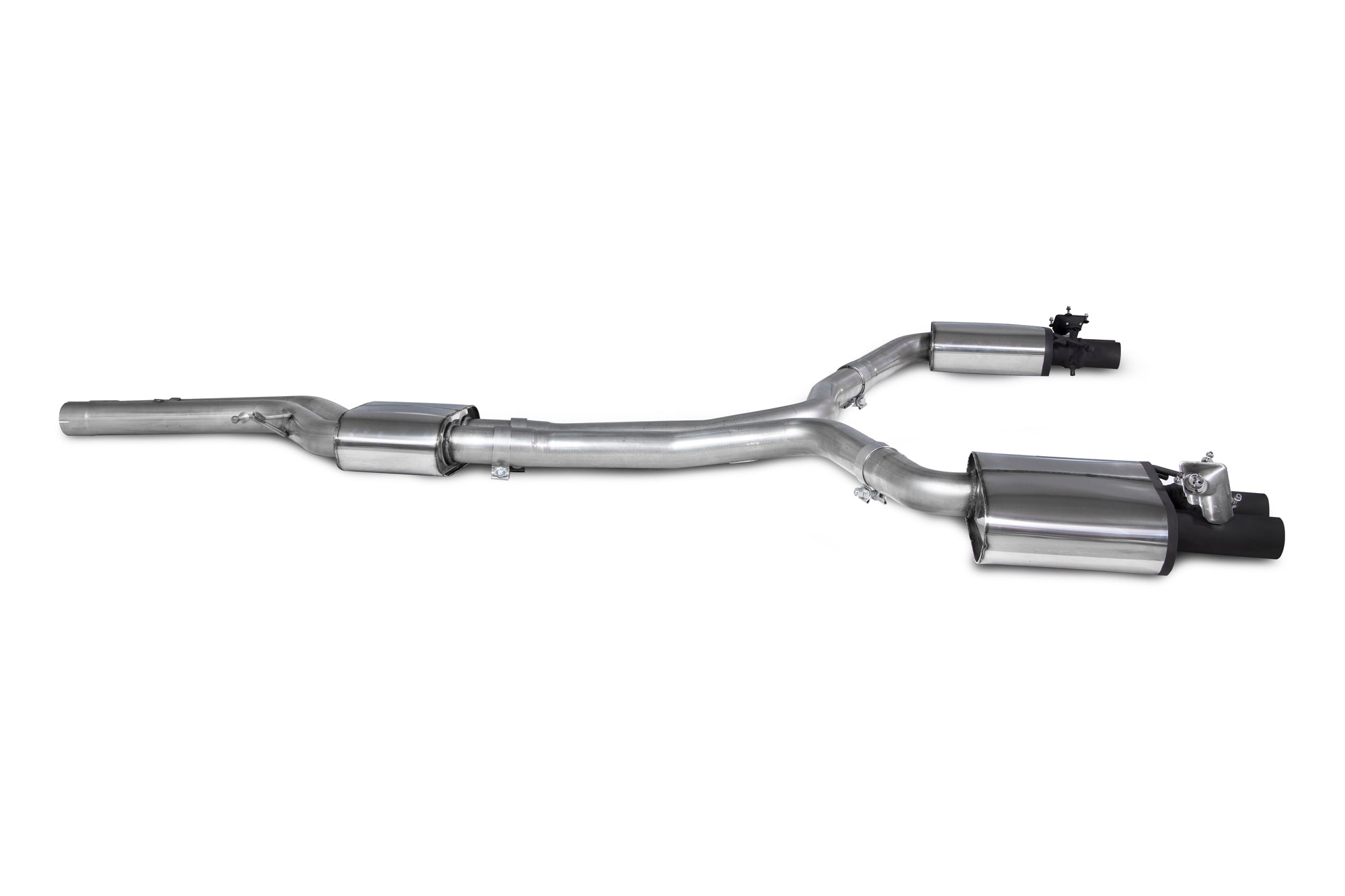 Audi RS6 Avant C7 Resonated half system with trims - Ascari RS - Scorpion