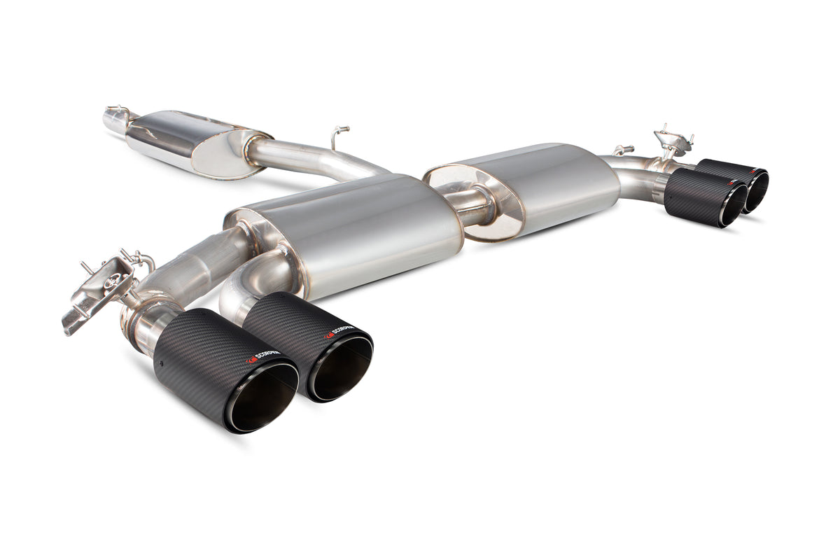 Audi SQ2 Resonated GPF-back system with electronic valves - Ascari