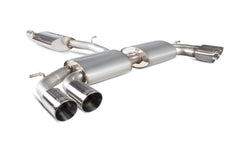 Audi SQ2 Resonated GPF-back system with no valves - Daytona
