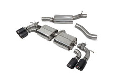 Audi S3 3-Door/Sportback 8V Resonated cat/gpf-back system with valves - Scorpion