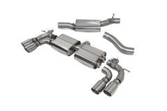 Audi S3 3-Door/Sportback 8V Resonated cat/gpf-back system with valves - Scorpion