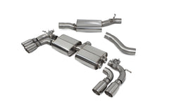 Audi S3 3-Door/Sportback 8V Resonated cat/gpf-back system with valves - Daytona - Scorpion