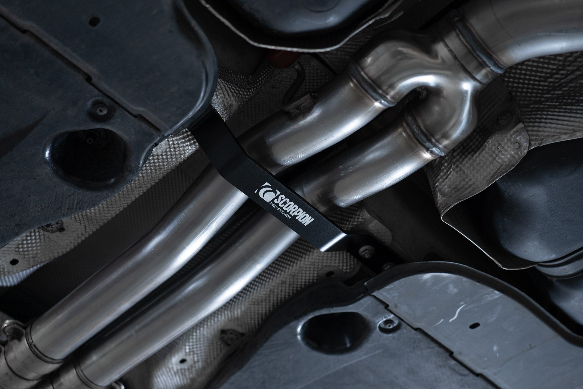 Audi RSQ3 (F3) Exhaust Tunnel Brace - Scorpion