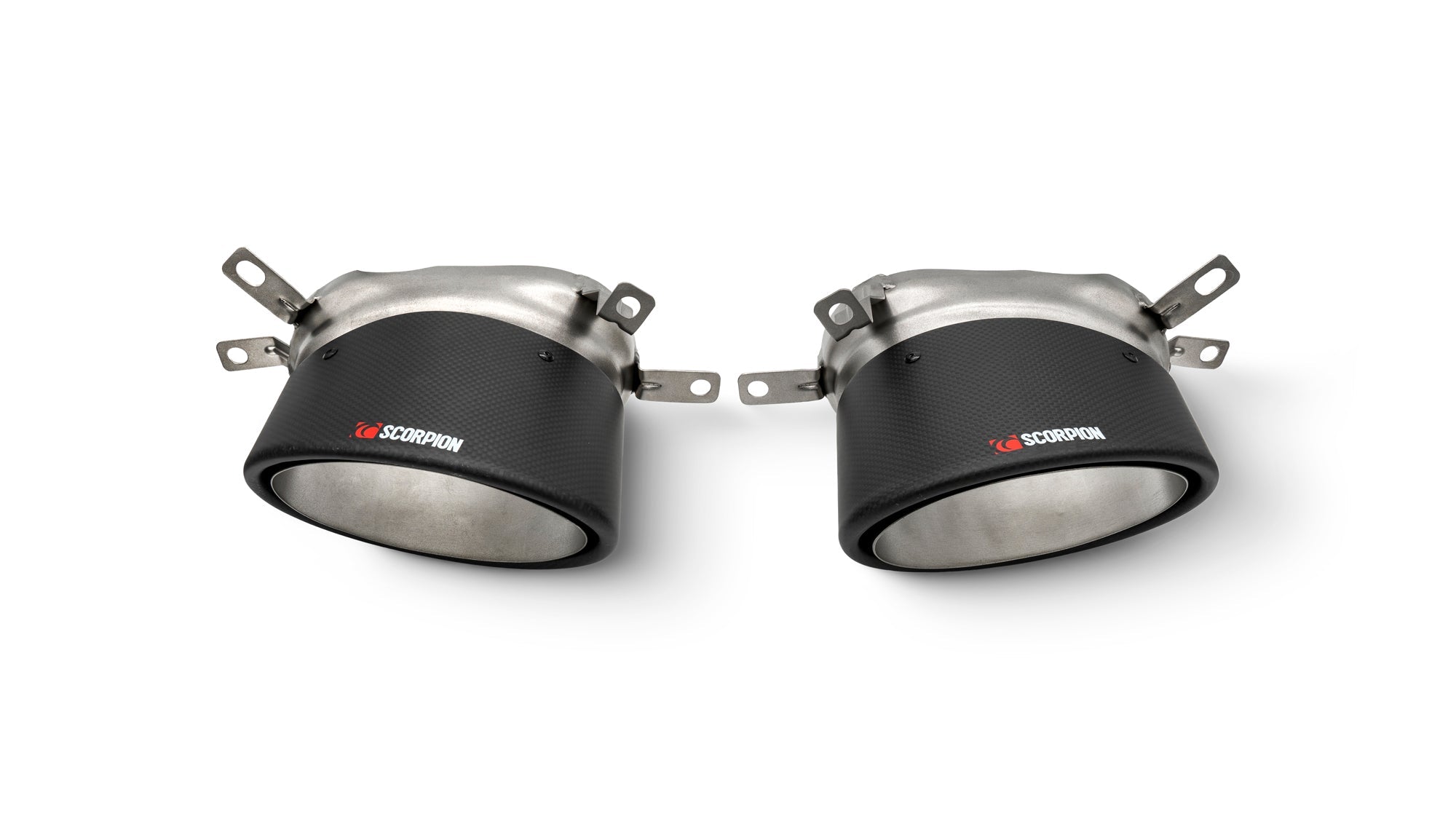 Audi RS7 C7 170 x 120mm Carbon Fibre Ascari RS trim (pair) - Scorpion