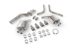 Audi S6/S7 C7 Resonated half system with electronic valves - Scorpion