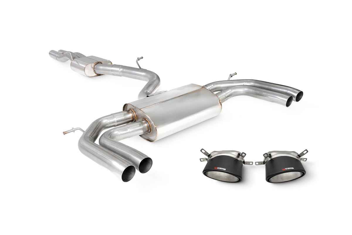 Audi RS3 8Y Sportback Resonated gpf-back system non valved - Scorpion