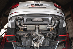 Audi SQ2 Resonated gpf-back system with valves - Scorpion