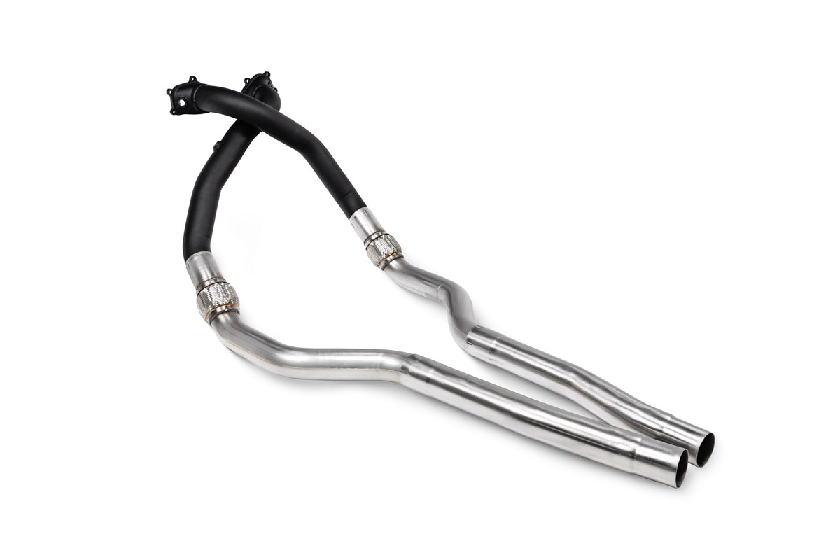 Audi RS6 Avant (C7) / RS7 (C7), S6/S7 (C7) De-cat Downpipes with Large Bore Front Pipes