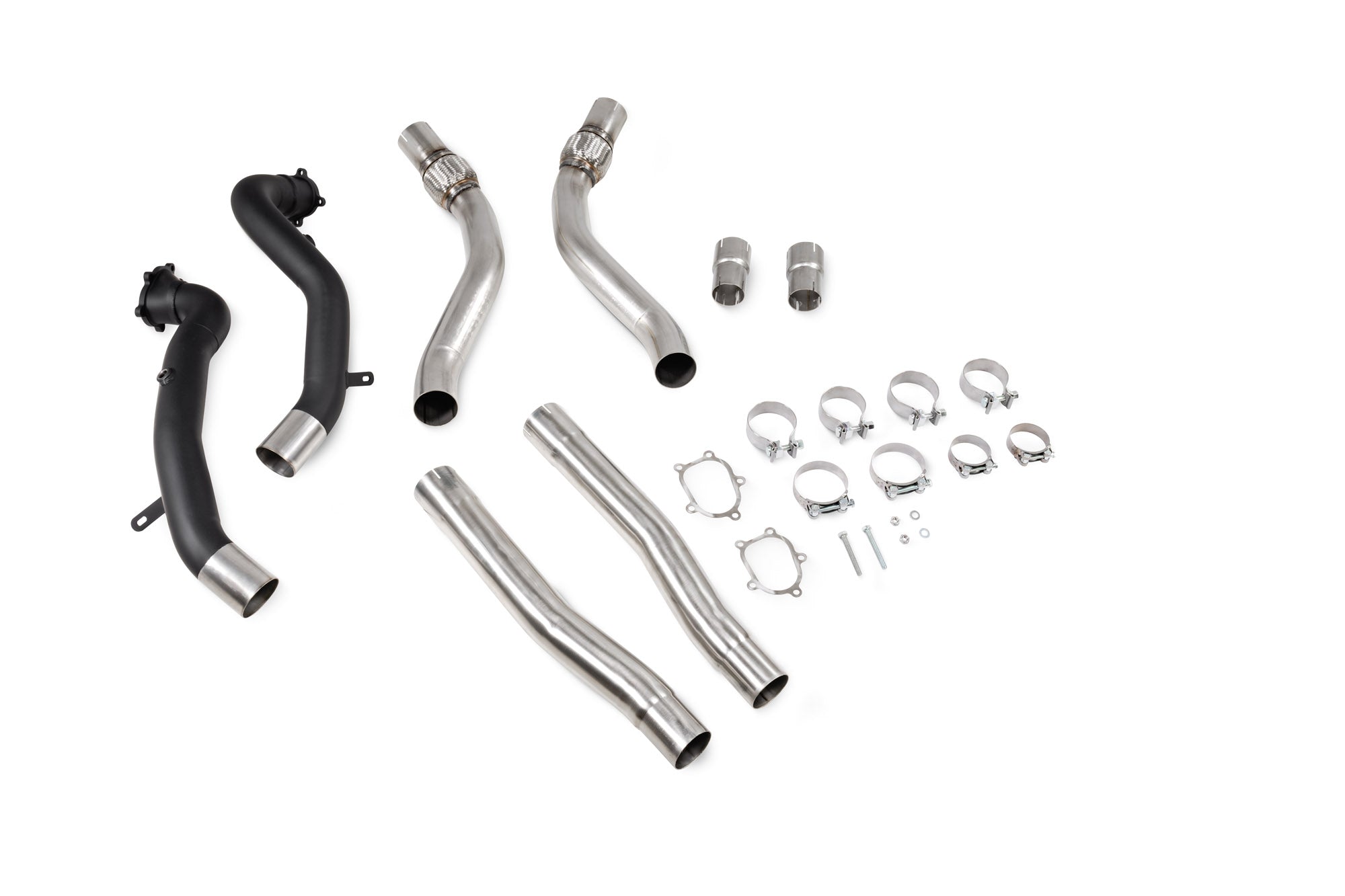 Audi RS6 Avant (C7) / RS7 (C7), S6/S7 (C7) De-cat Downpipes with Large Bore Front Pipes - Scorpion