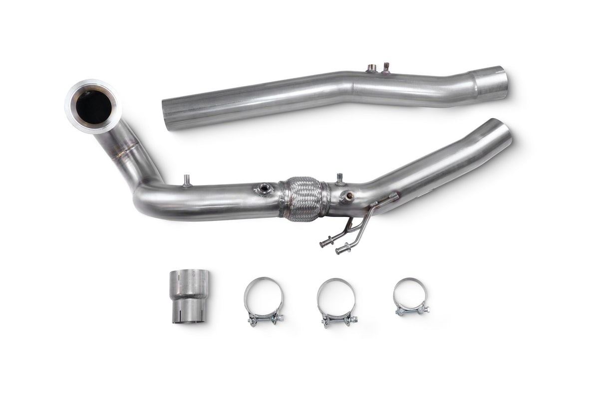 VAG Audi S3 8Y Sportback & Saloon, VW Golf MK8 R, Audi SQ2 De-cat turbo downpipe - Scorpion