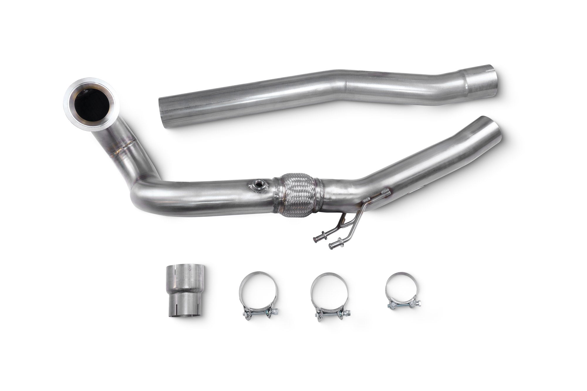 VAG Audi S3 8Y Sportback & Saloon, VW Golf MK8 R, Non-GPF Models De-cat turbo downpipe - Scorpion