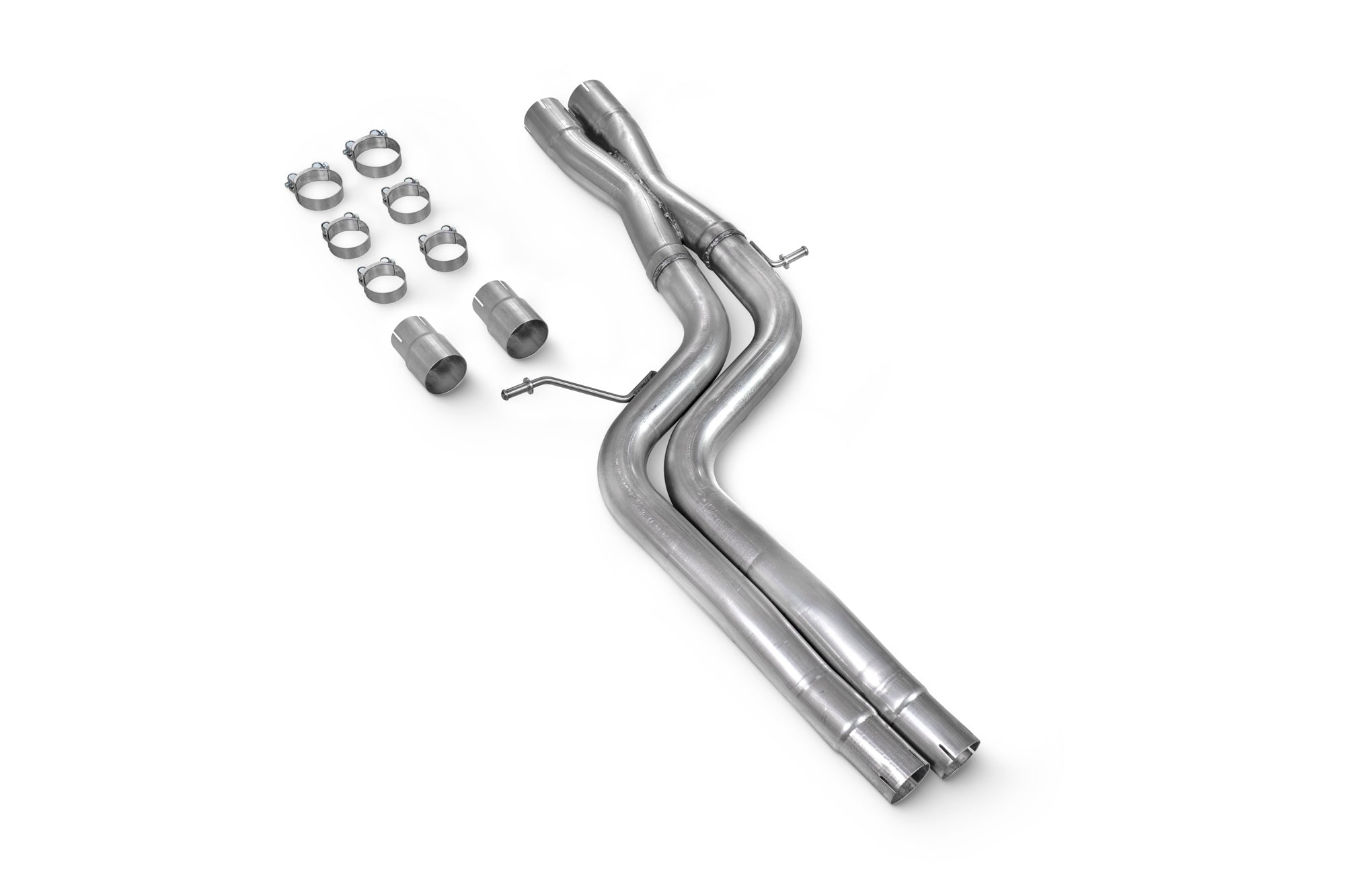 Audi S4 3.0 TFSI V6 Quattro Saloon, Sedan & Avant B8/B8.5 09-16 / S5 3.0 TFSI V6 Quattro Sportback 8T 10-17 Original centre silencer delete with x-pipe - Scorpion