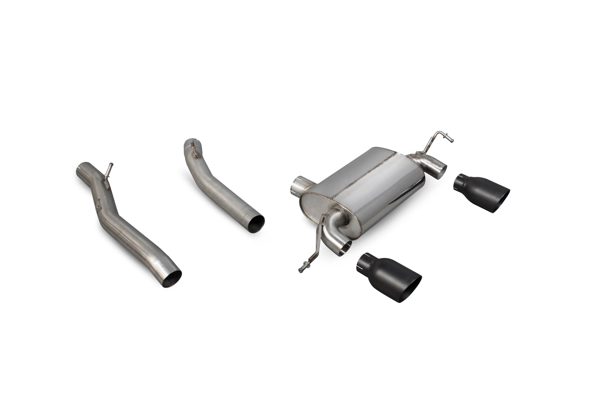 Audi TT Mk1 Quattro Sport Non-resonated cat-back system - Scorpion