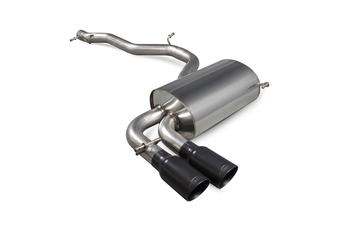 Audi S3 8P Non-resonated cat-back system - Daytona (twin)