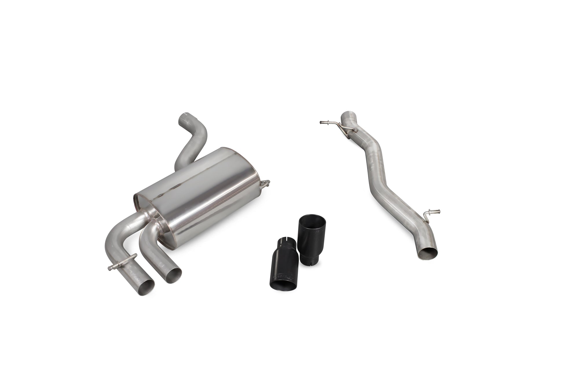 Audi S3 8P Non-resonated cat-back system - Daytona (twin) - Scorpion
