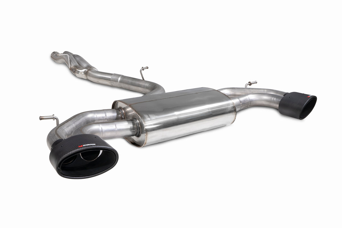 Audi RS3 Saloon 8V (GPF and Non-GPF models) Non-resonated cat/gpf-back system without valves - Ascari EVO