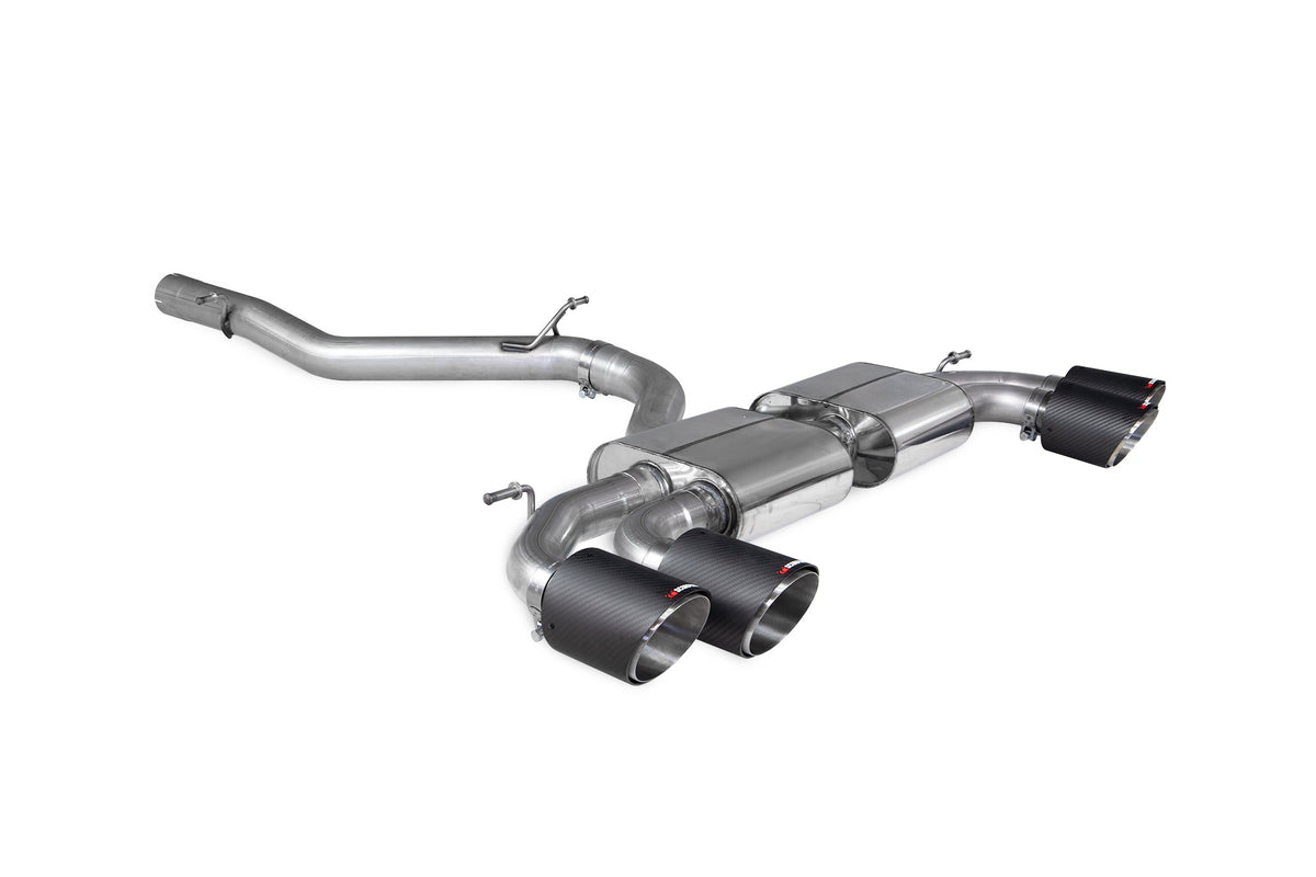 Audi S3 8Y Sportback Non-res cat/gpf back system - Scorpion