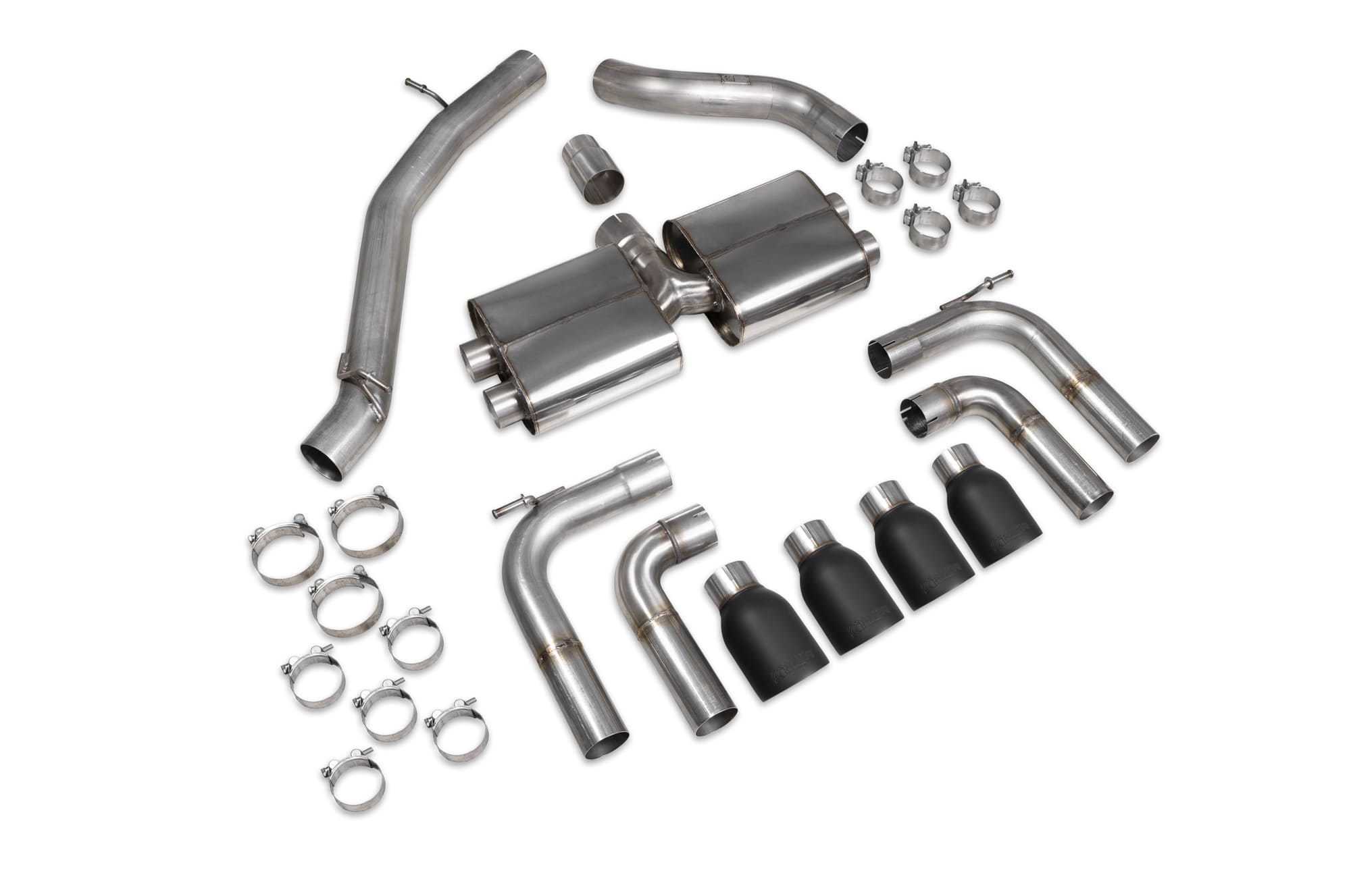 Audi S3 Saloon 8V Non-resonated cat/gpf-back system without valves - Scorpion