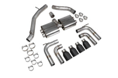 Audi S3 Saloon 8V Non-resonated cat/gpf-back system without valves - Scorpion